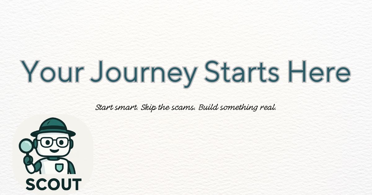 Featured image: Start Here – your guide to making real money online without scams or hype